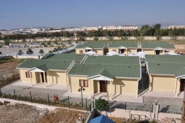 Casas modulares temporárias