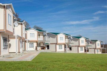 Casas modulares temporárias