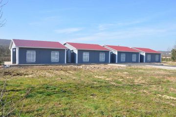 Casas modulares temporárias