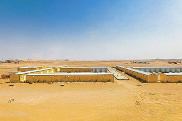 Edifício Modular Para Acampamento