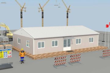 Edifício modular para escritórios 125 m²