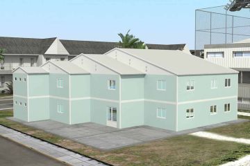 508 m² Escola modular