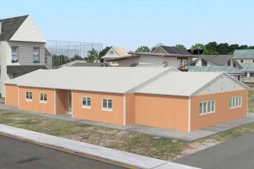 272 m² Escola modular