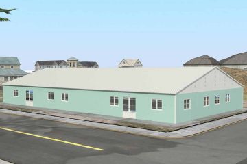 423 m² Instalação modular