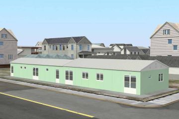 151 m² Instalação modular