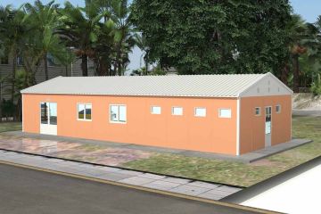 98 m² Instalação modular