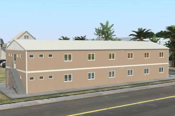 Unidade de alojamento modular 474 m²
