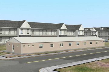 Unidade de alojamento modular 339 m²