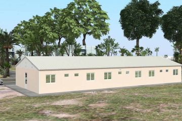 Unidade de alojamento modular 204 m²