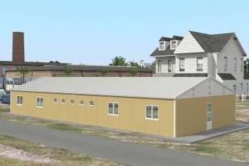 Unidade de alojamento modular 193 m²