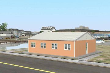 Unidade de alojamento modular 91 m²