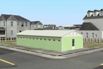 97 m² Sanita e duche modulares