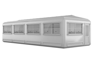 390x990 cm Quiosque grande