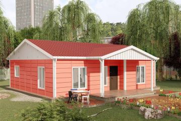 100 m² Casa de aço