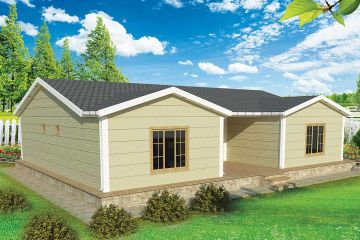 149 m² Casa pré-fabricada