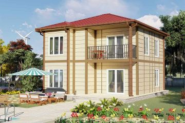 138 m² Casa de aço