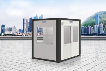 210x210 Cabana de segurança e WC