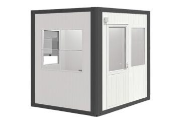210x210 Cabana de segurança e WC