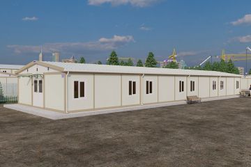 135 m² Clínica de contentores