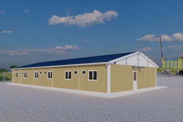 Dormitório para engenheiros com 12 pessoas