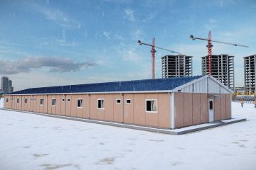 Dormitório para engenheiros com 32 pessoas