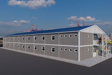 Dormitório para trabalhadores 210 pessoas