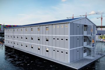 Dormitório para 320 pessoas