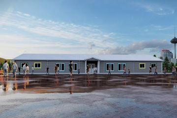 Jardim de infância modular